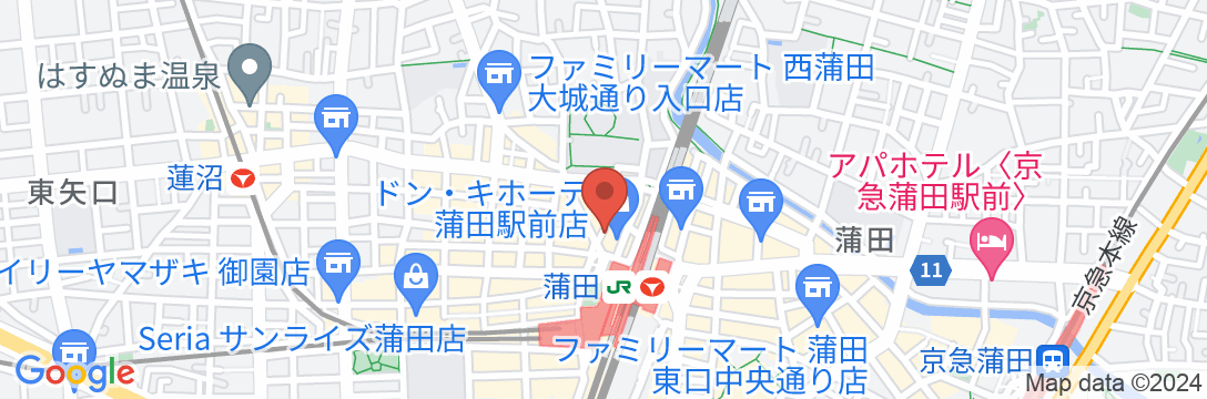 シティホテル弘城の地図