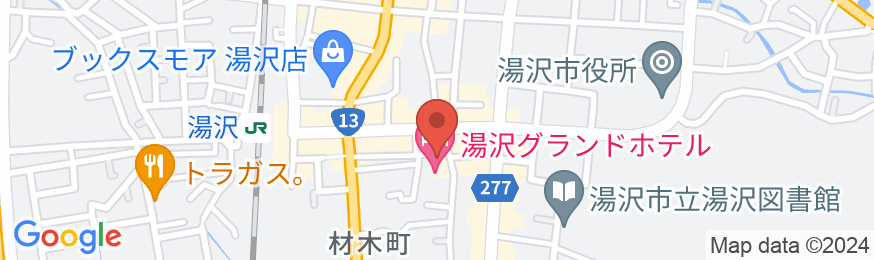 湯沢グランドホテル<秋田県>の地図