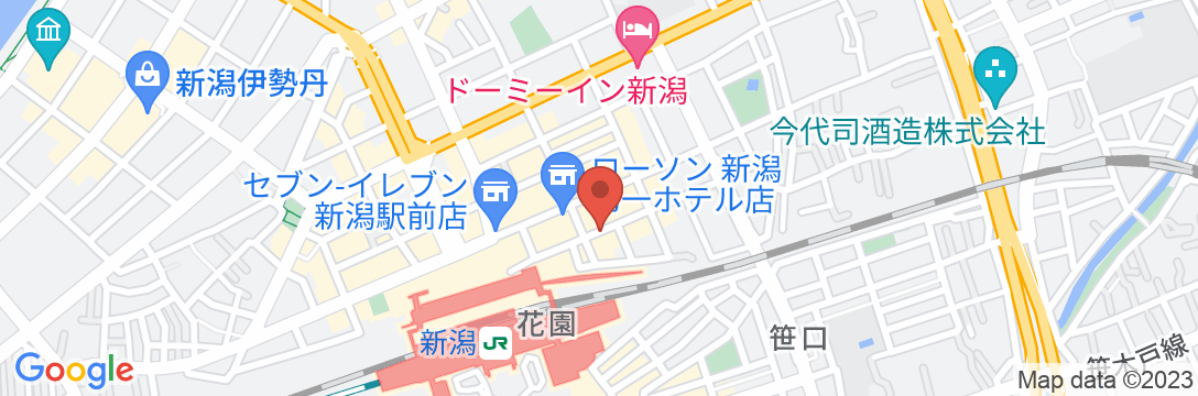 新潟ターミナルホテルの地図