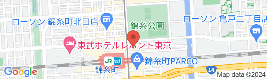 ロッテシティホテル錦糸町の地図