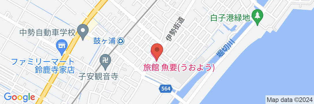 魚要(うおよう)の地図