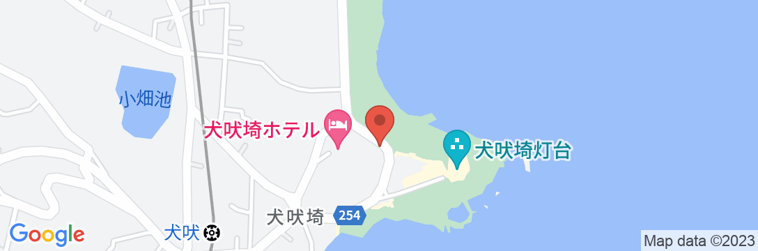 ALI’I RESORT 君ヶ浜の地図