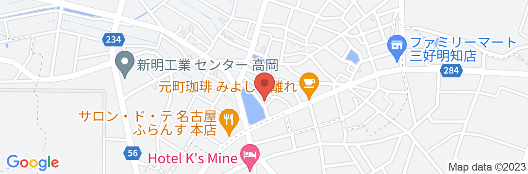 松葉旅館の地図