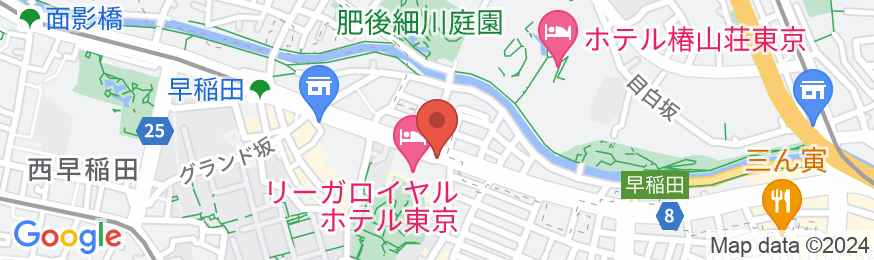 リーガロイヤルホテル東京の地図