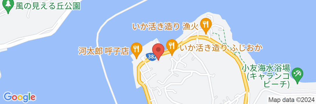 民宿 大慶の地図