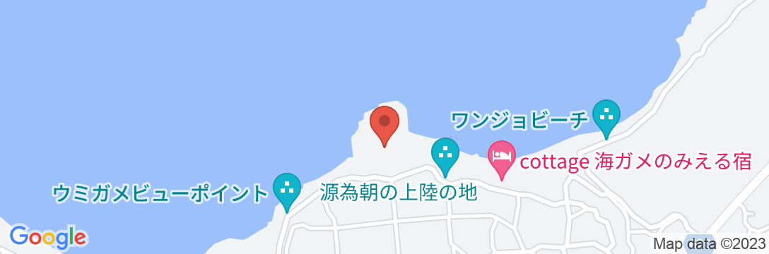 cottage海ガメのみえる宿<沖永良部島>の地図