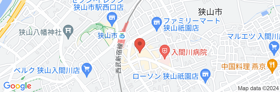 シティホテル松井の地図