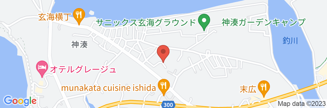 割烹旅館 みなと荘 <福岡県>の地図