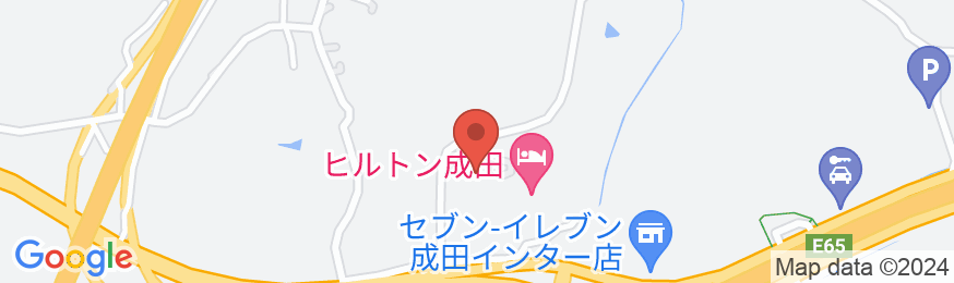 ヒルトン成田の地図