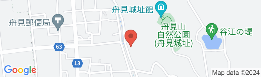 黒部川明日温泉元湯 バーデン明日(あけび)の地図