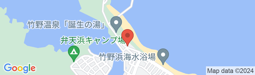 民宿旅館 ビーチの地図