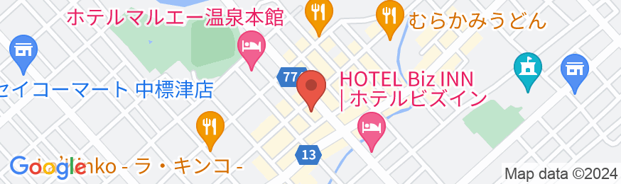 ホテル 開陽インの地図