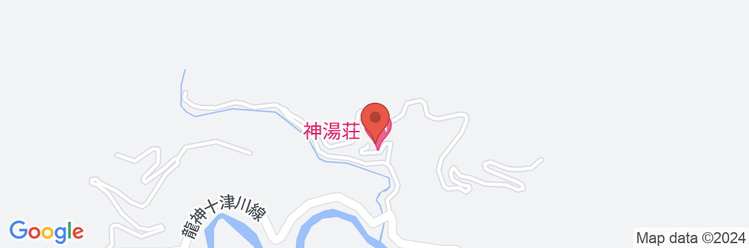 十津川上湯温泉 旅館神湯荘の地図
