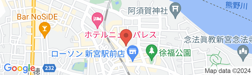 長谷旅館の地図