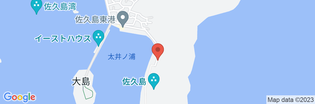民宿さざなみ <佐久島>の地図
