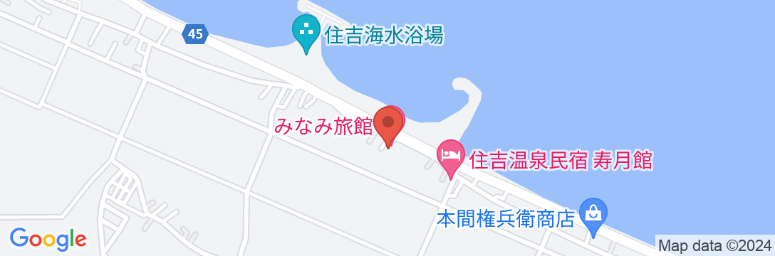 みなみ旅館 <佐渡島>の地図