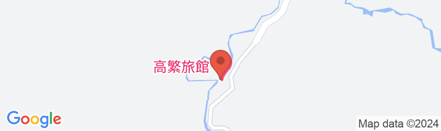 湯川温泉 湯治 高繁旅館の地図