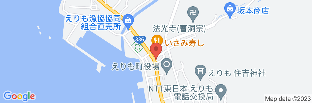 かめや旅館<北海道>の地図