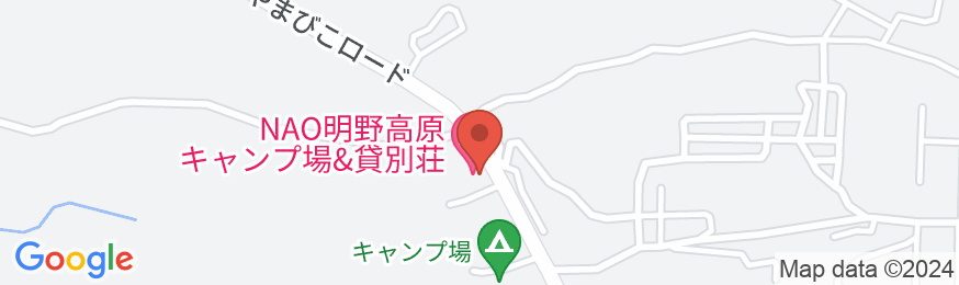 N.A.O.明野高原キャンプ場&貸別荘の地図