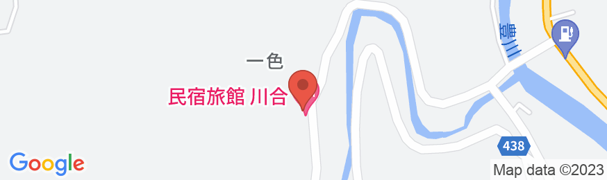 民宿旅館 川合の地図