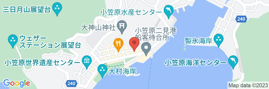 OGASAWARA Resort ハートロックヴィレッジ <小笠原諸島父島>の地図