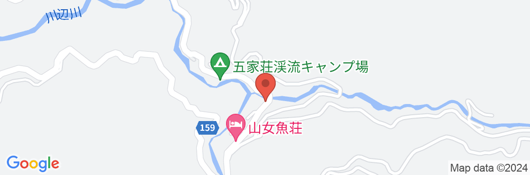 山女魚荘の地図