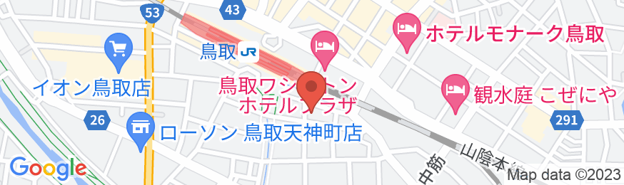 東横INN鳥取駅南口の地図