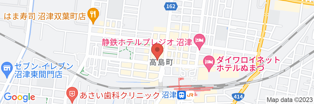 東横INN富士山沼津駅北口1の地図