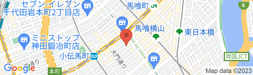 東横INN日本橋馬喰町の地図