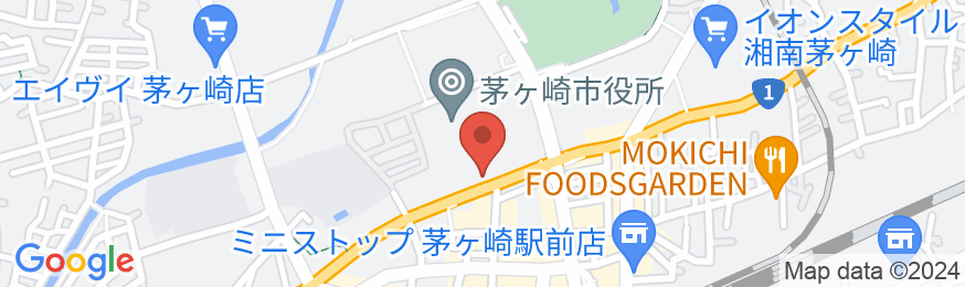 東横INN湘南茅ヶ崎駅北口の地図