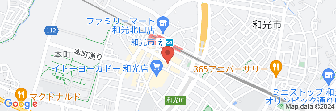 東横INN和光市駅前の地図