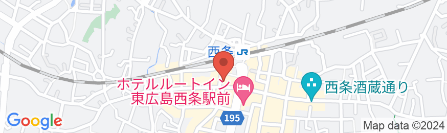 東横INN東広島西条駅前の地図