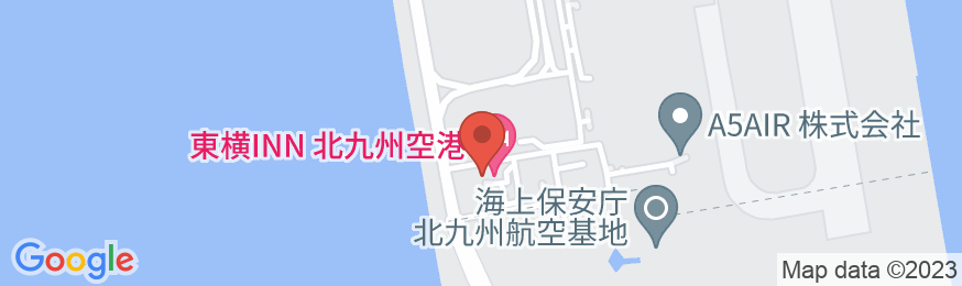 東横INN北九州空港の地図