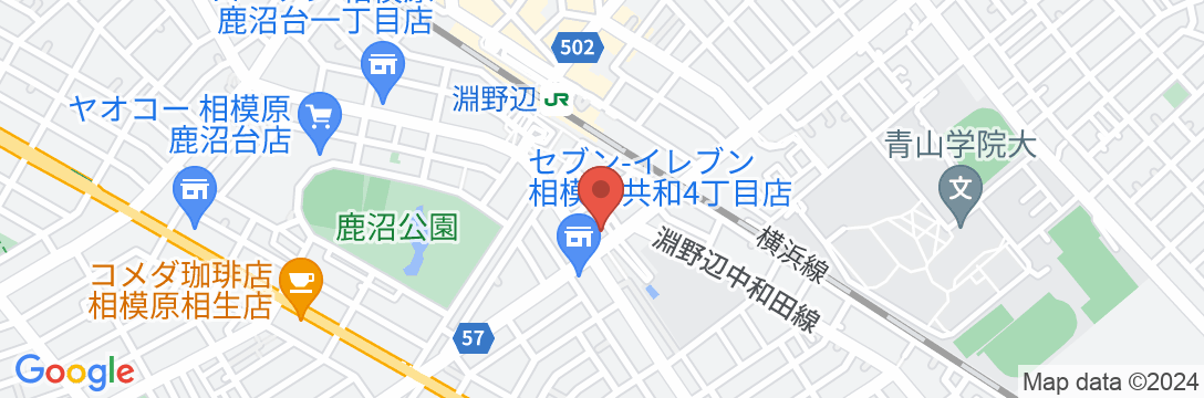 東横INN横浜線淵野辺駅南口の地図