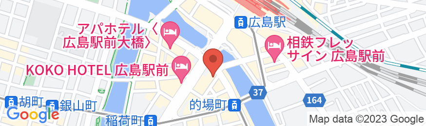 東横INN広島駅前大橋南の地図