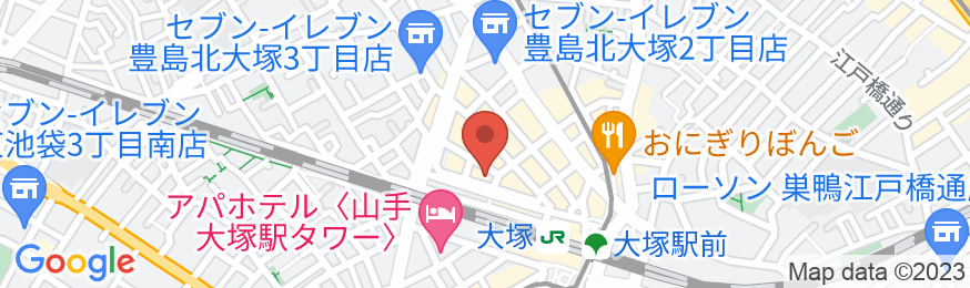 東横INN山手線大塚駅北口2の地図