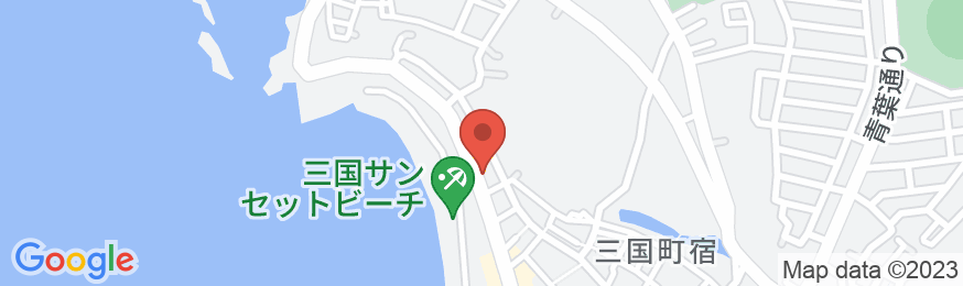 三国温泉 ばんこ旅館の地図
