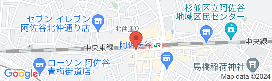 スマイルホテル東京阿佐ヶ谷の地図