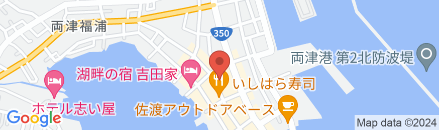 ホテル 天の川荘 <佐渡島>の地図