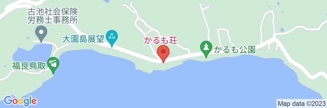 料理民宿 かるも荘 <淡路島>の地図