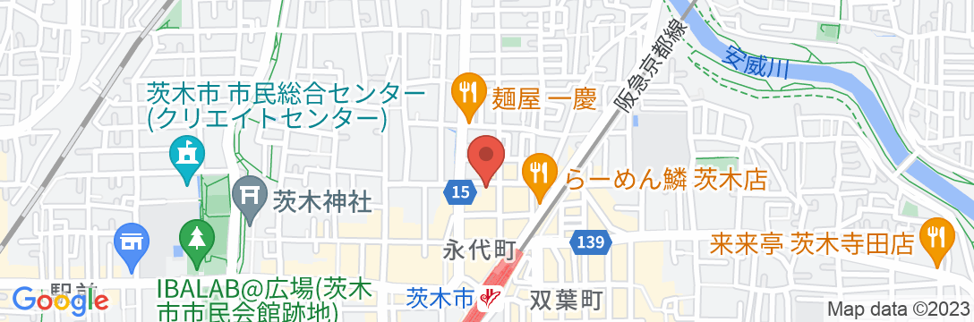 ビジネス旅館 勢紀(せき)の地図