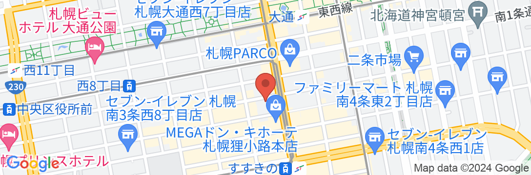 リッチモンドホテル札幌大通の地図