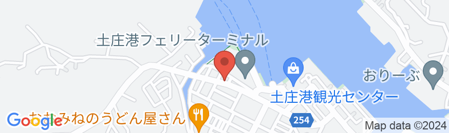 小豆島ビジネスホテルニューポート <小豆島>の地図