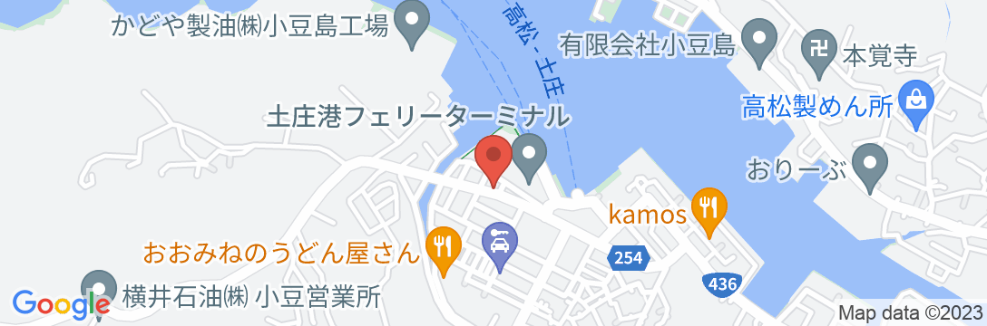 小豆島ビジネスホテルニューポート <小豆島>の地図