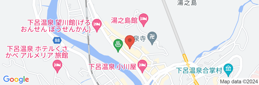 湯快リゾート 下呂温泉 下呂彩朝楽 別館の地図