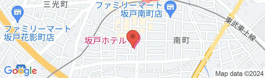 坂戸ホテルの地図
