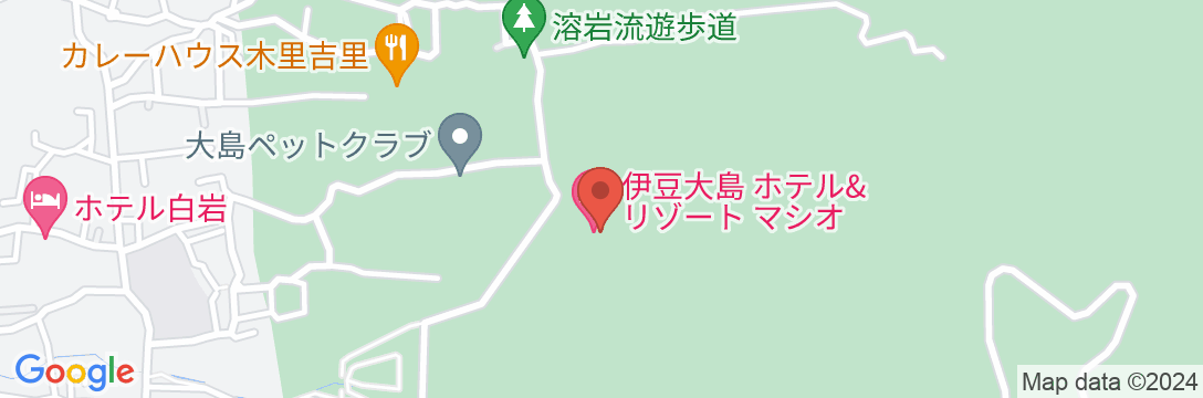 伊豆大島 ホテル&リゾート マシオ <大島>の地図