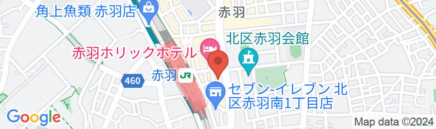 ダイワロイネットホテル東京赤羽の地図