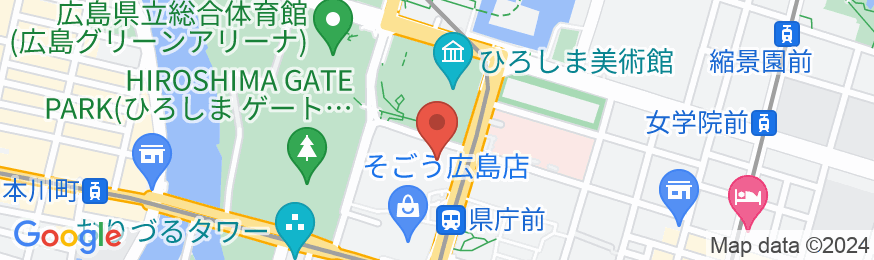 リーガロイヤルホテル広島の地図