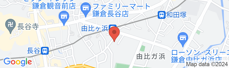 かいひん荘鎌倉の地図
